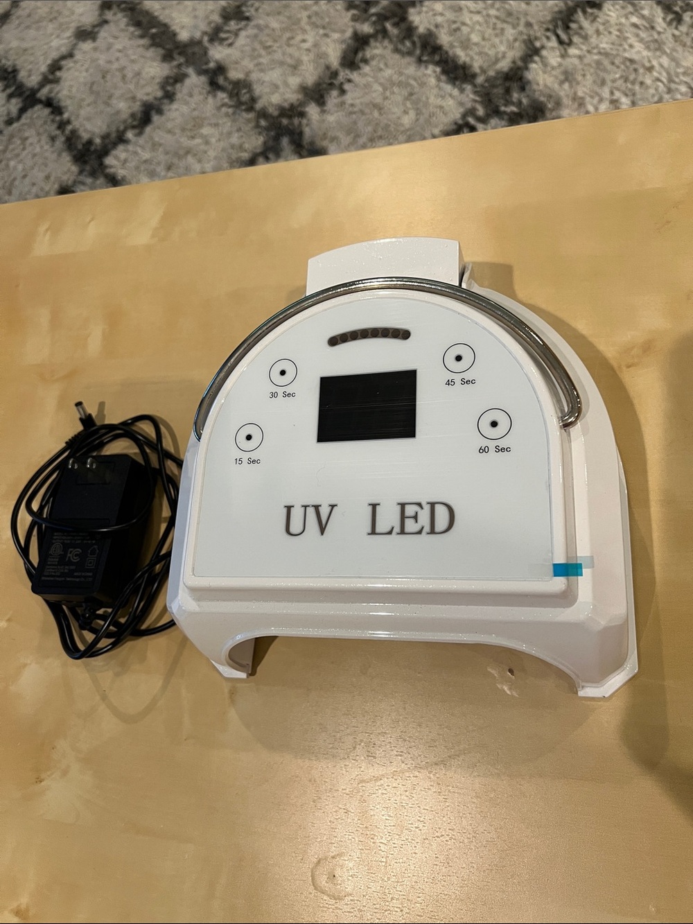 UV LED Nail Lamp in White